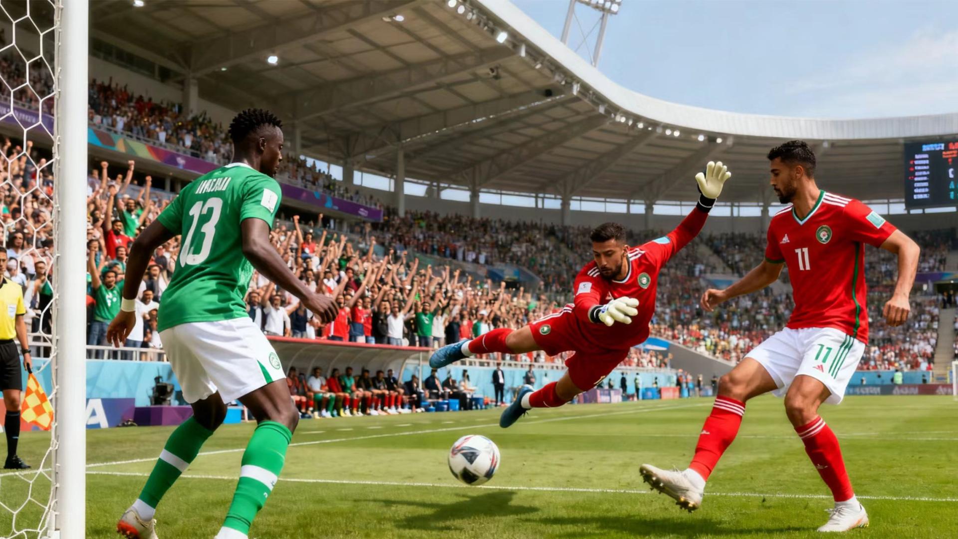 非洲杯，尼日利亚状态出色，摩洛哥主场作战，压力不小。