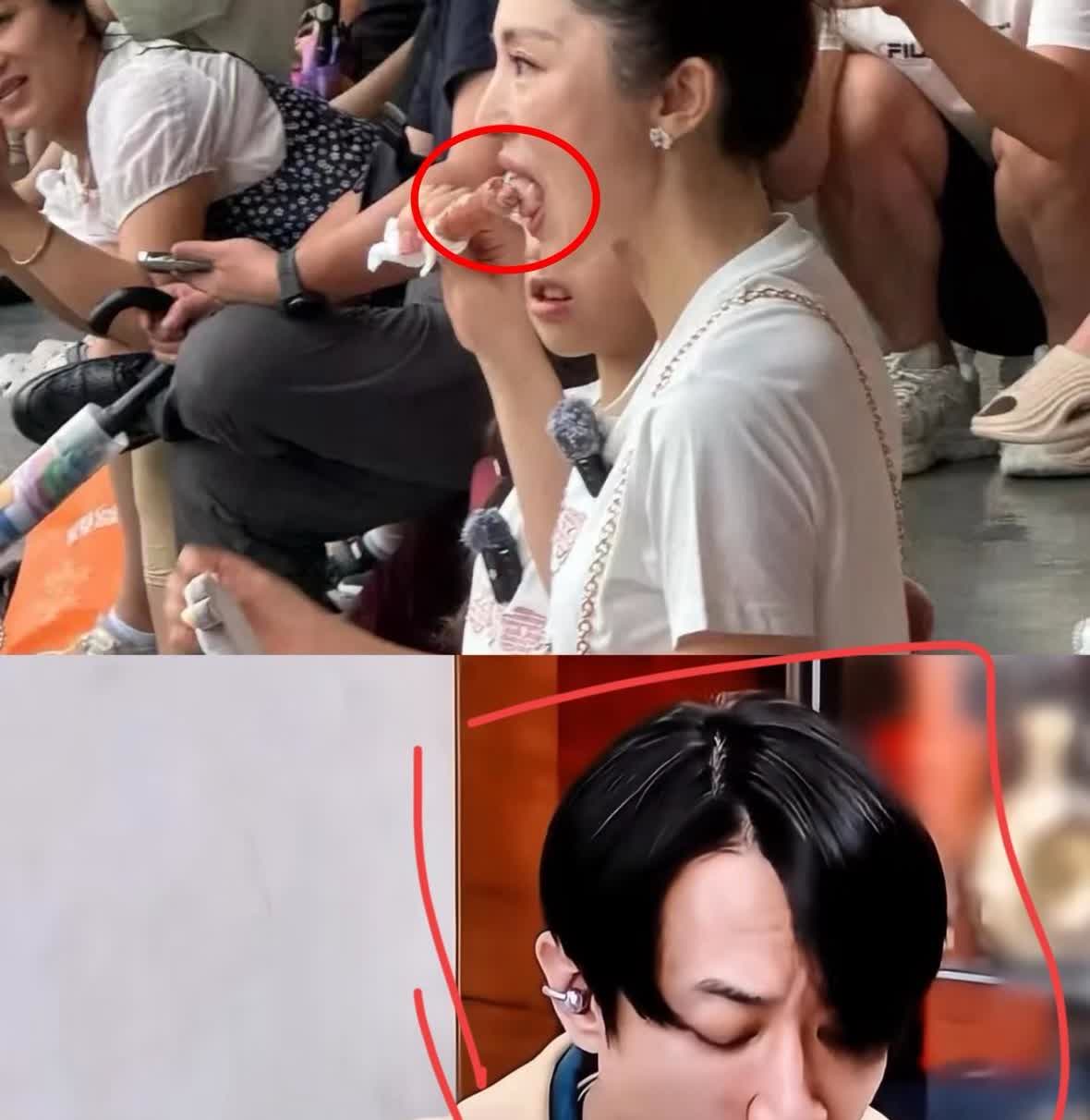 董璇打舌钉我能接受
也能接受她老了发胖
但真的接受不了她
老公张维伊那个发