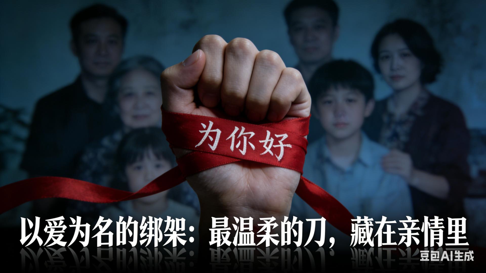 以爱为名的亲情绑架：别让家人的“好”，困住你的一生