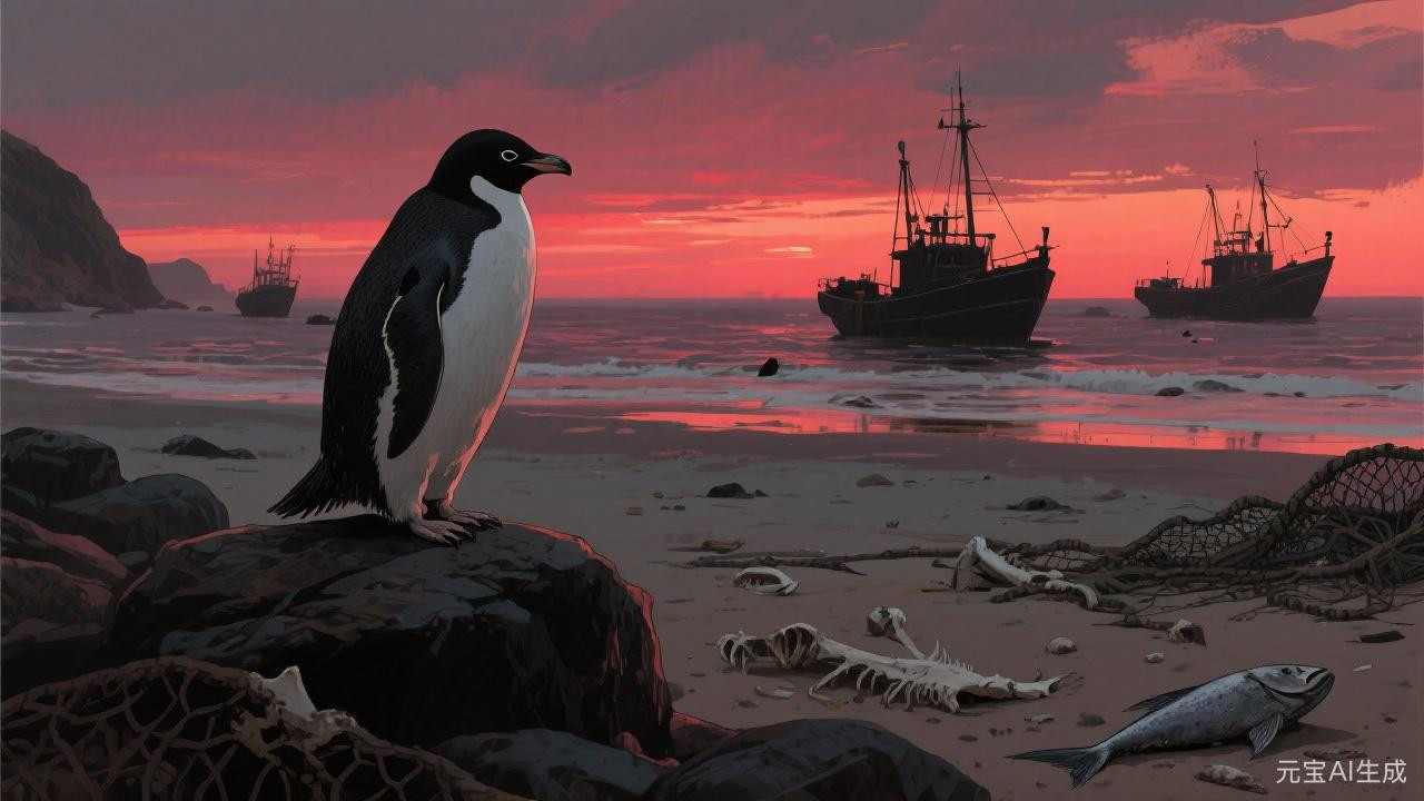 非洲企鹅：从百万到濒危，谁偷走了它们的沙丁鱼？