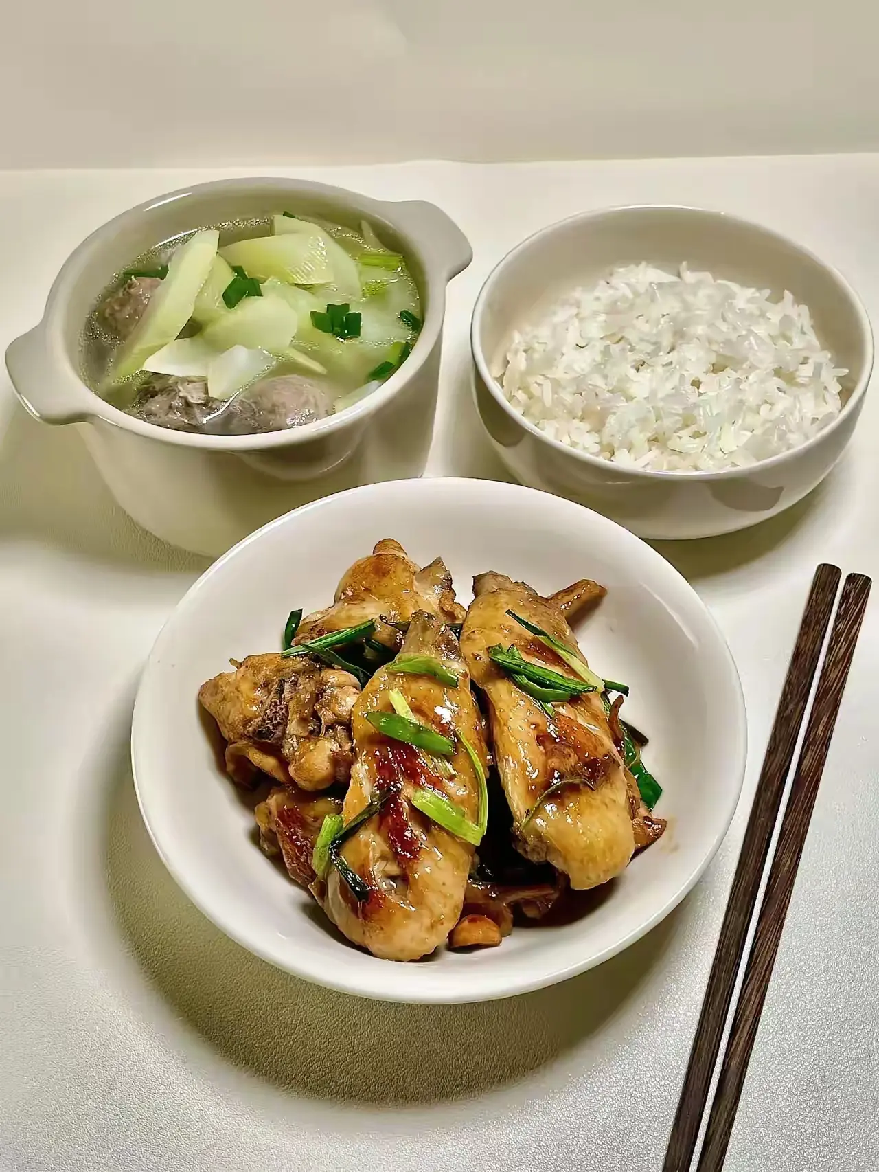 一个人的晚餐，简单又健康。
