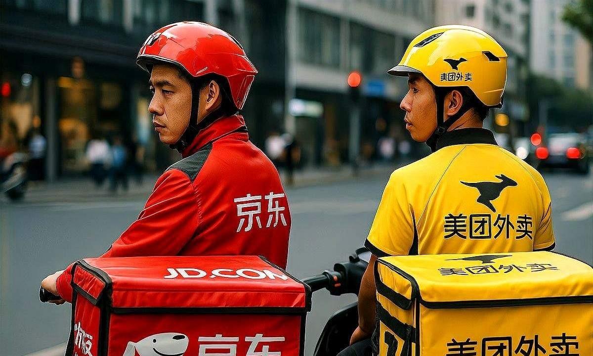 今年上半年，外卖市场热闹得很，可以说是一场全民的狂欢盛会！！！
在京东加入这个市