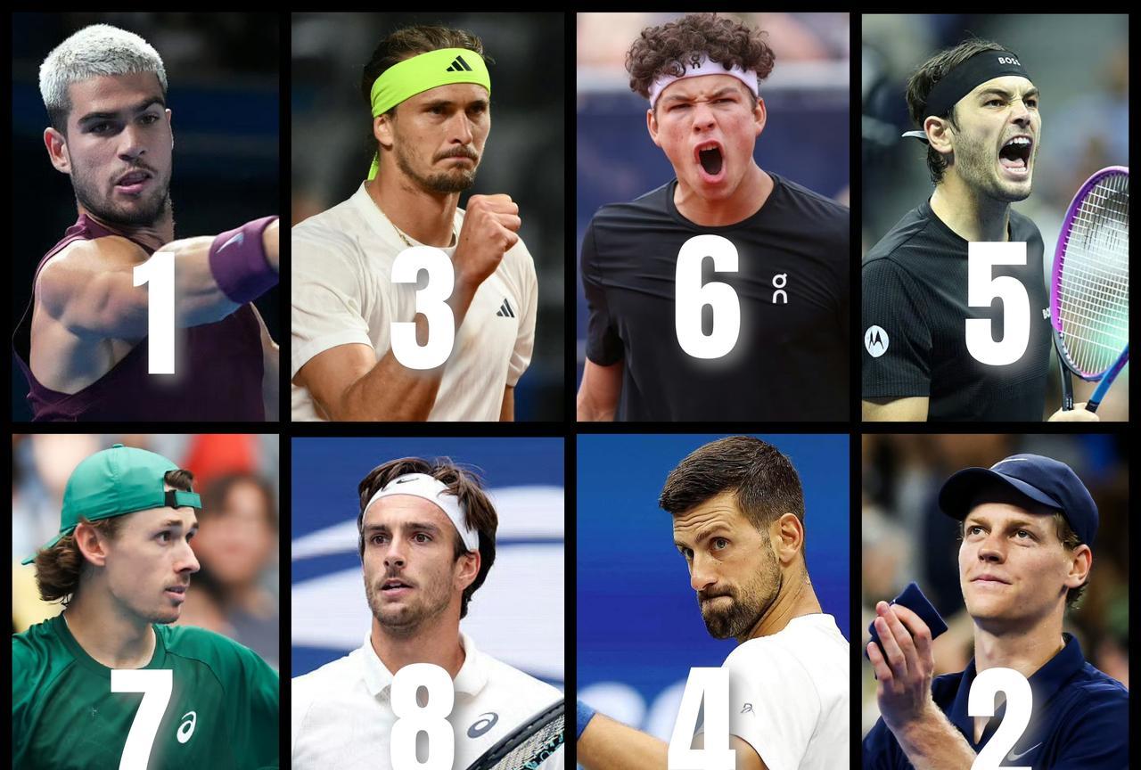 【2025ATP上海大师赛男单八强出炉！德约科维奇以四号种子身份参赛！】
前八种