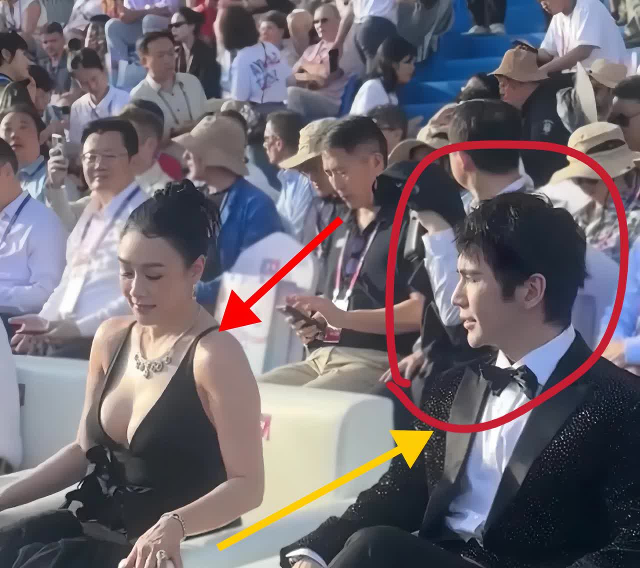 现在全网最糟心的男明星就是张伦硕了

近日他跟老婆钟丽缇出席三亚活动

