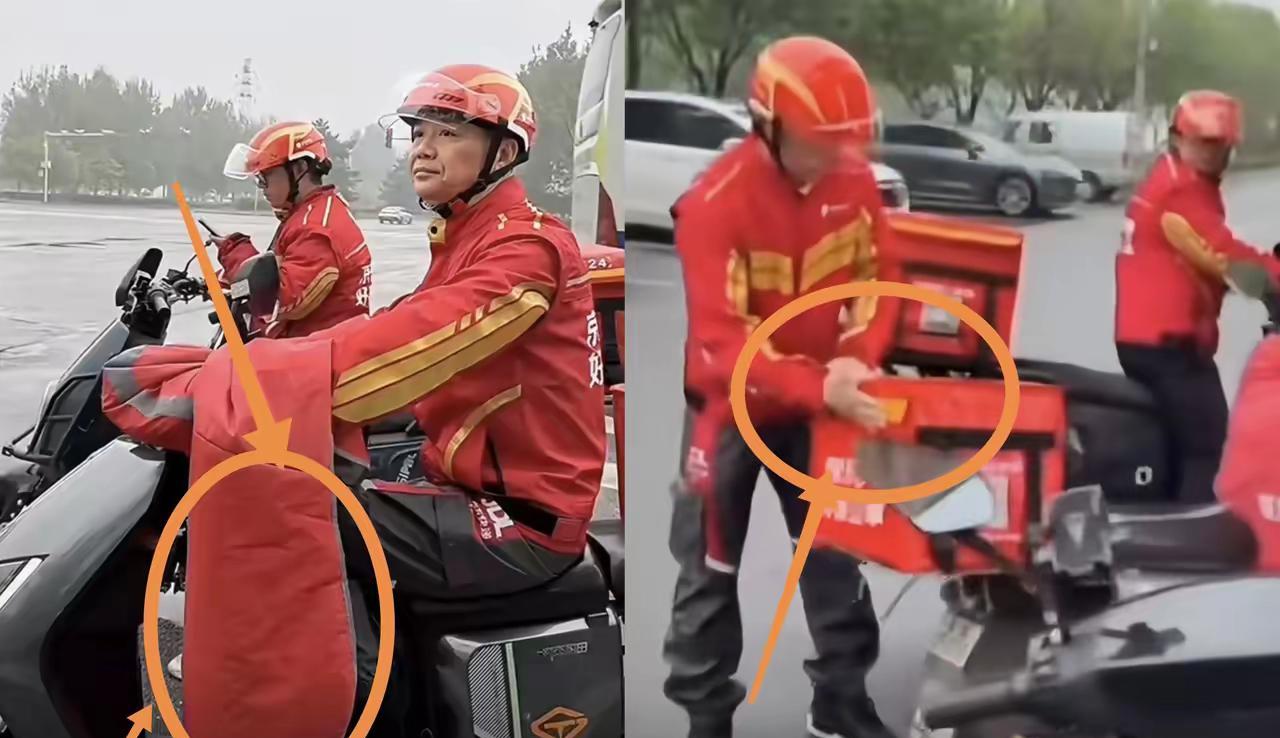 刘强东自己亲自送外卖宣传，怎么没见老婆章泽天也来送外卖一起宣传