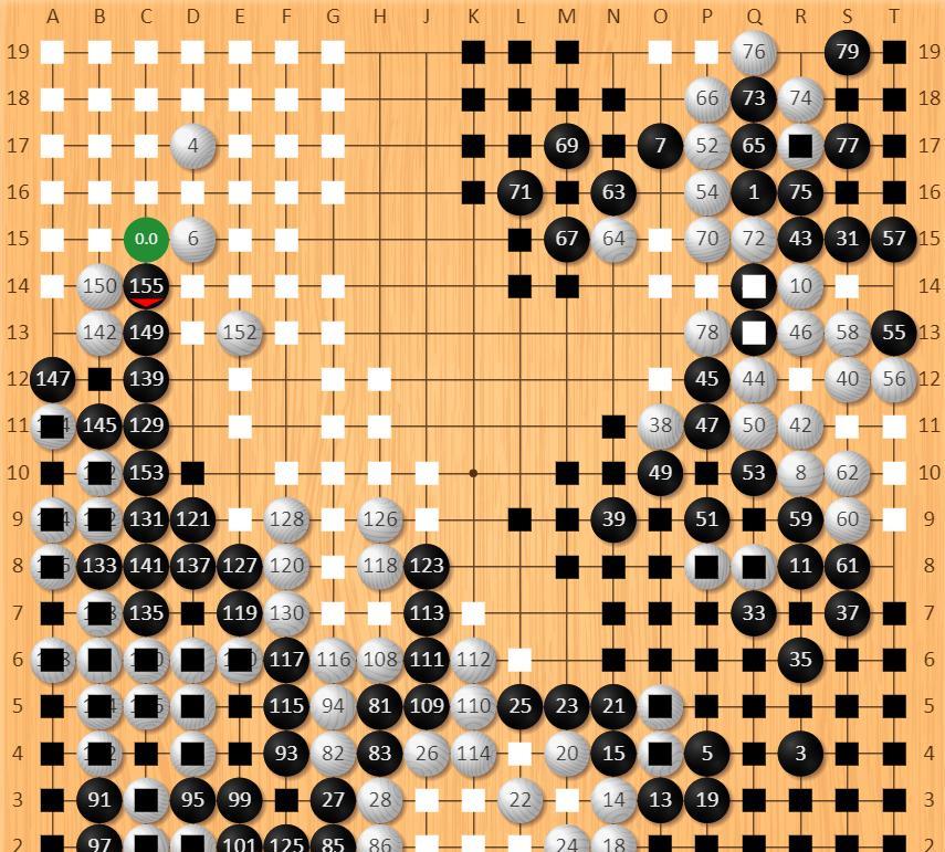 刚拿到世冠的杨楷文，负于七段选手，输得惨。
本周一，杨楷文在春兰杯决赛2-1战胜