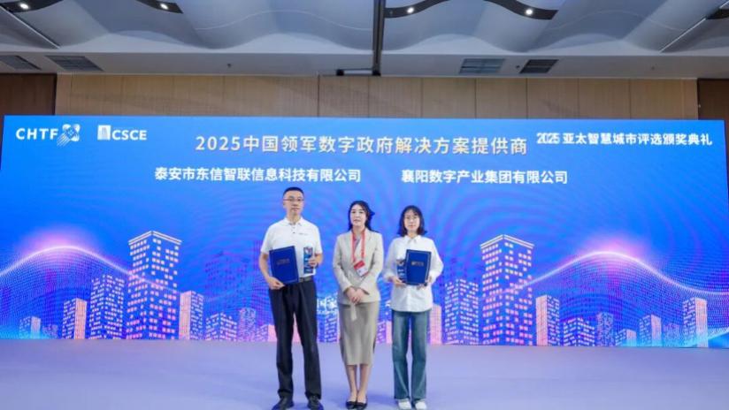 实力认证！襄阳数产集团摘得国家级数字政府服务领域殊荣