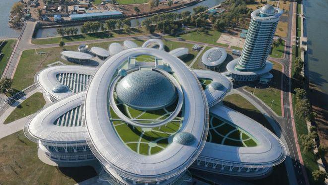 平壤科学技术综合体 展示朝鲜科技成就的重要窗口