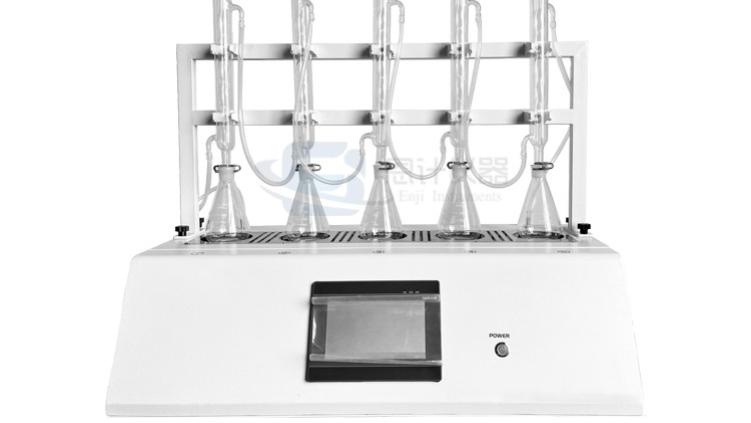 智能高温冷凝回流提取仪，带磁力搅拌，温度控制，选用远红外陶瓷加热板为热源