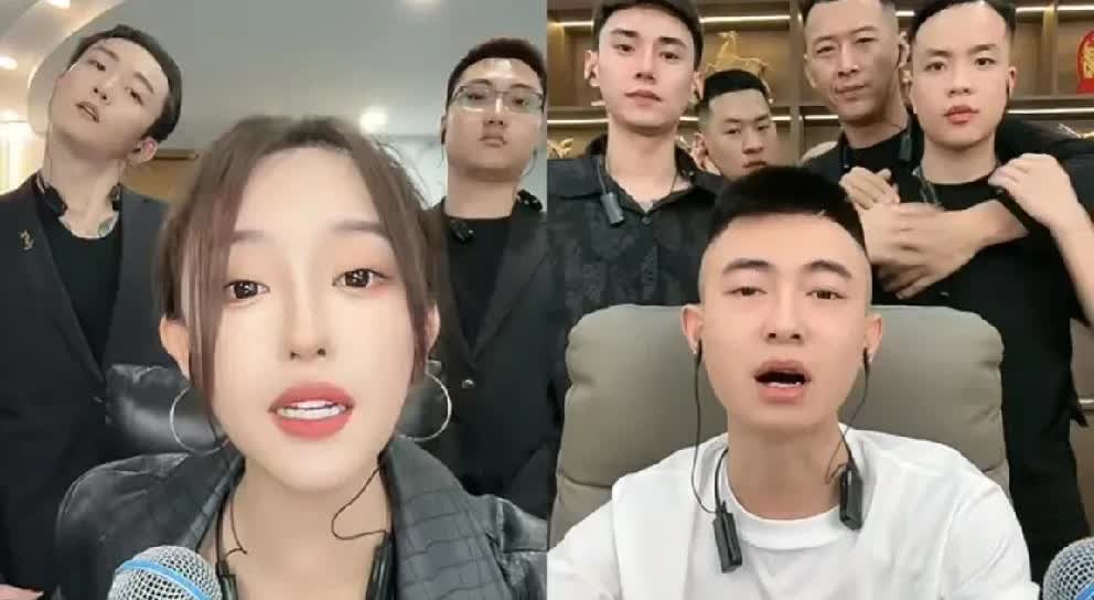 老二和娜美家主播隔空对M！

         和刘二狗连麦过后，娜美连上了