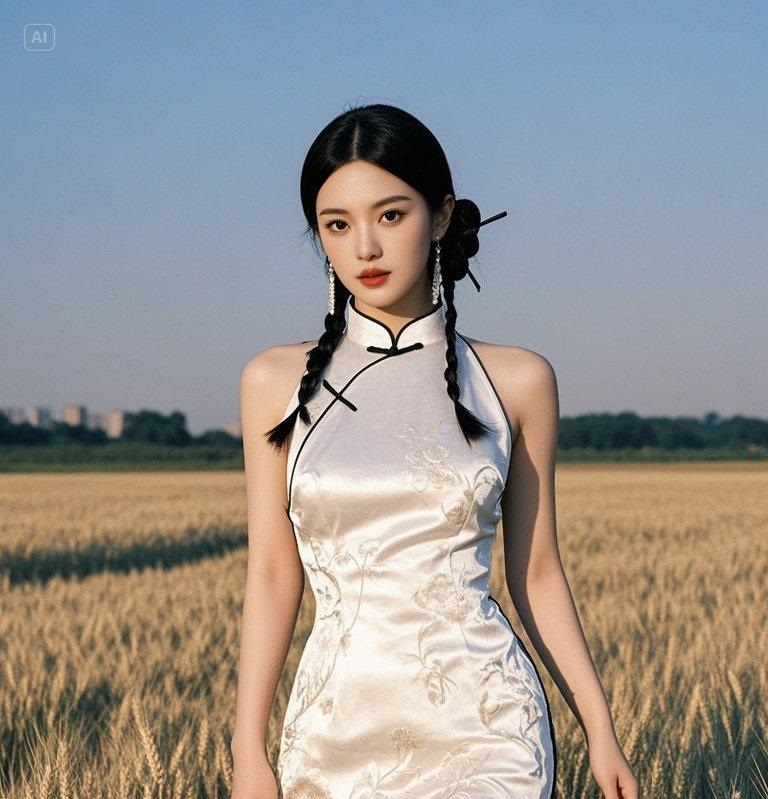 她的每一个微笑，都能让世界停摆