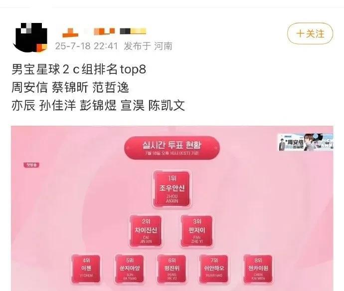 《男宝星球》首期人气亚军蔡锦昕遗憾止步舞台，潜力获赞引关注——脱离选秀赛道后，影