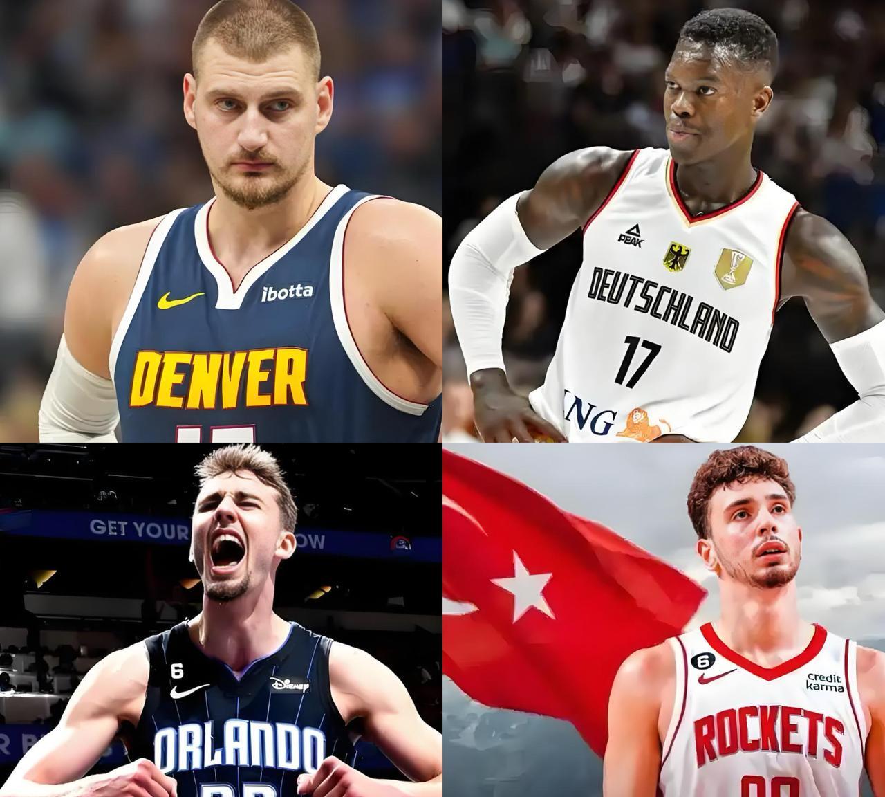 捷克50-62葡萄牙：葡萄牙队的科塔（NBA波士顿凯尔特人队）表现亮眼，拿下23