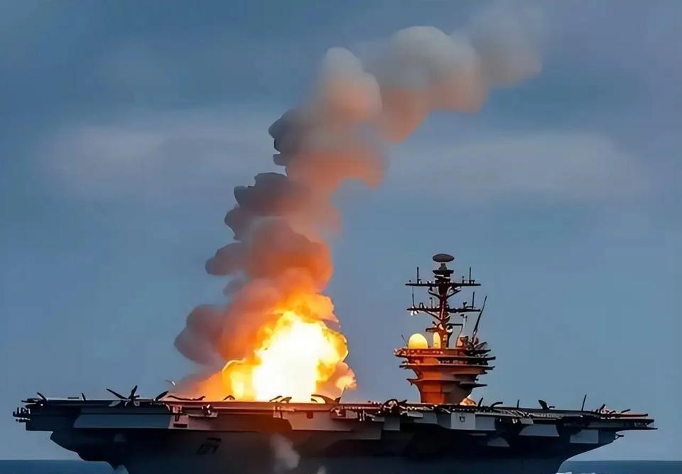 美国航母杜鲁门号“逃离”中东，表明胡塞武装的攻击力确实非同一般！美损失三架“大黄
