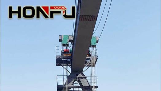 轮胎龙门吊行走原理技术解析：从转向到制动的全过程！山东宏孚科技厂家