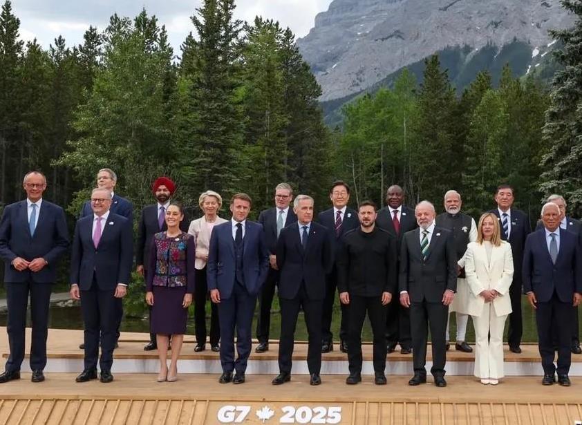美国不点头同意，加拿大G7峰会放弃发表涉乌克兰问题首脑联合声明！
美国中途离场前