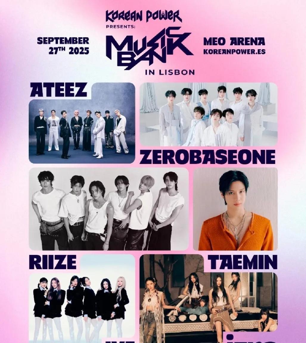 ATEEZ、TAEMIN（SHINee）、RIIZE、ZEROBASEONE、I
