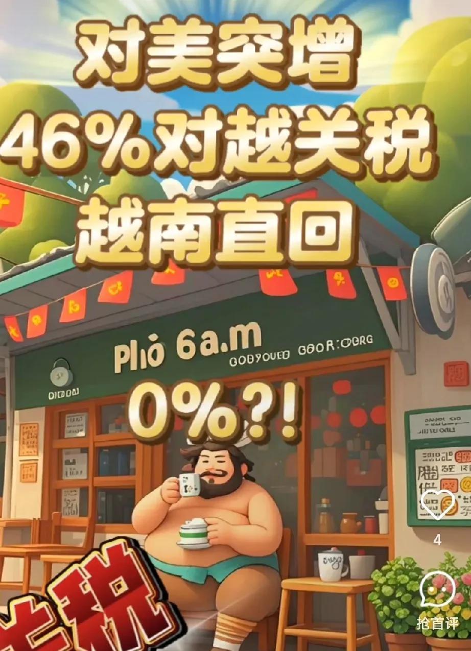 越南在与美国的贸易关系中碰了一鼻子灰——先是被美国征收了高额关税，越南直接跪了，