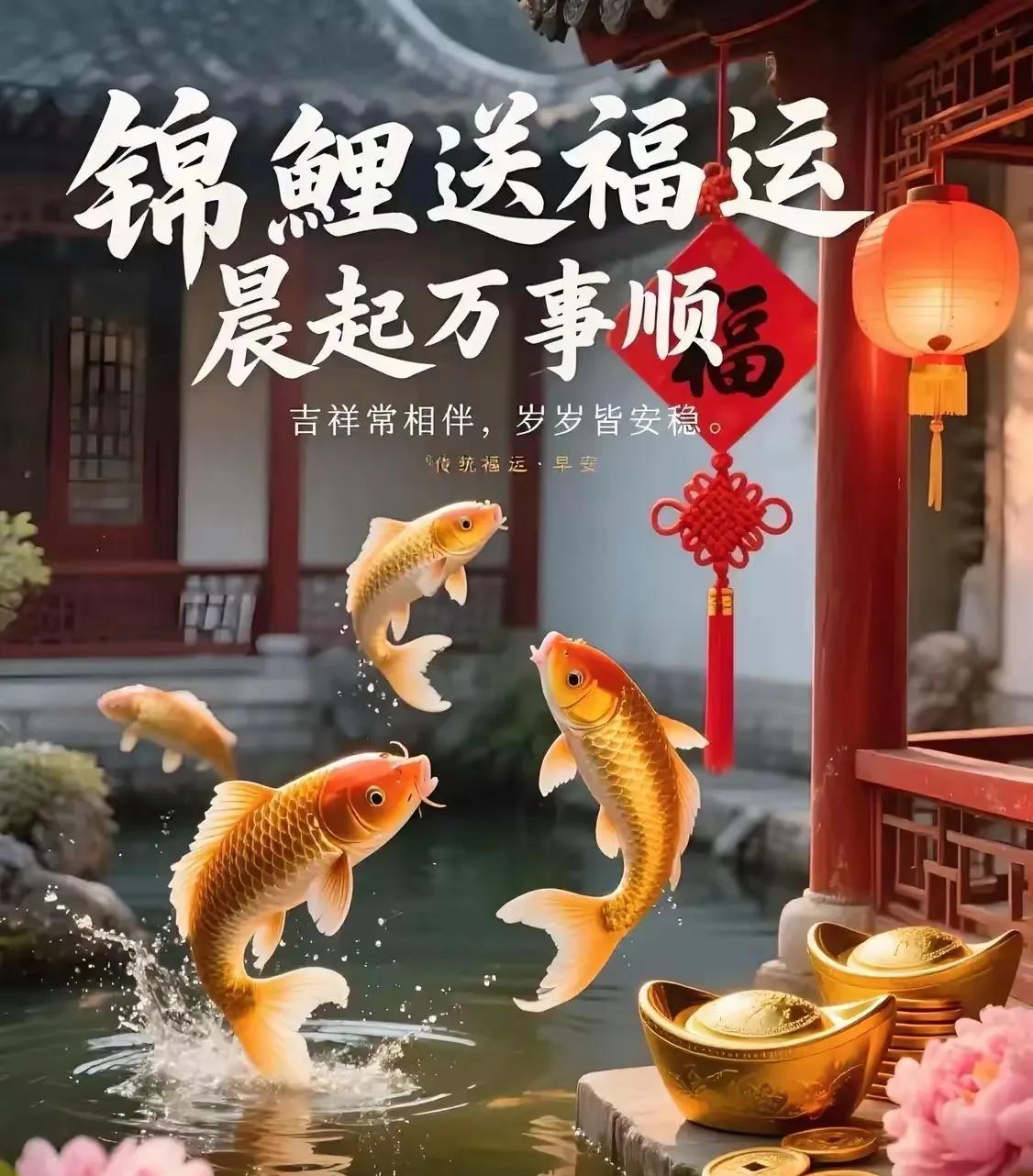 财源滚滚
年年有余