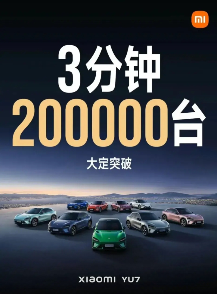 3分钟20万台？
现在人都这么有钱吗
原来所谓的大环境不好只是我不好而已了
