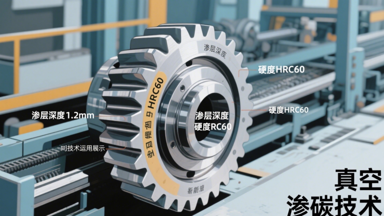 真空渗碳技术解析：原理工艺优势热处理控制要点