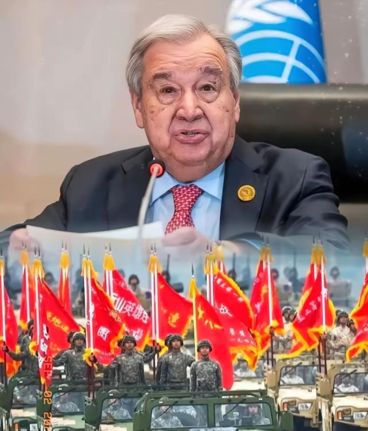 联合国秘书长，古特雷斯在中国的时候，直截了当地说了些大实话。他说，要是没有中国，