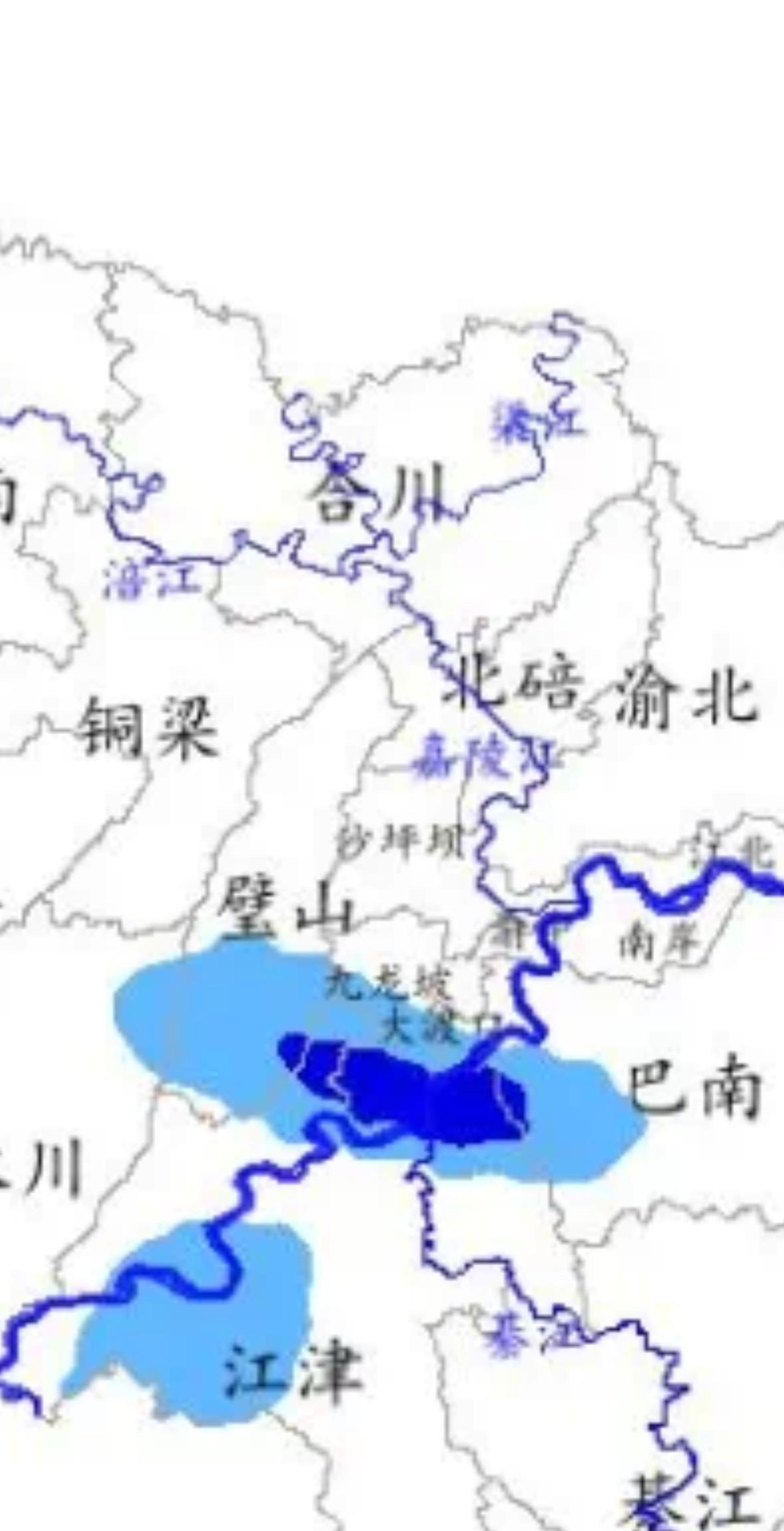 啊！7月23日下午，九龙坡区一大渡口区一巴南区，白居寺长江大桥，大雨来了吗？重庆