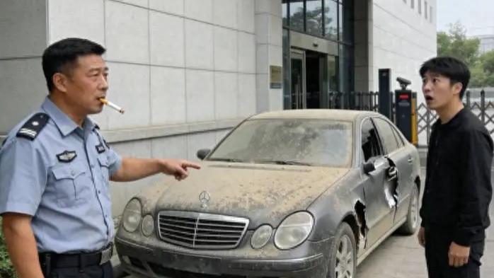 单位报废奔驰没人要，我花 1 万捡漏，三天后发现后座下的东西直接愣住