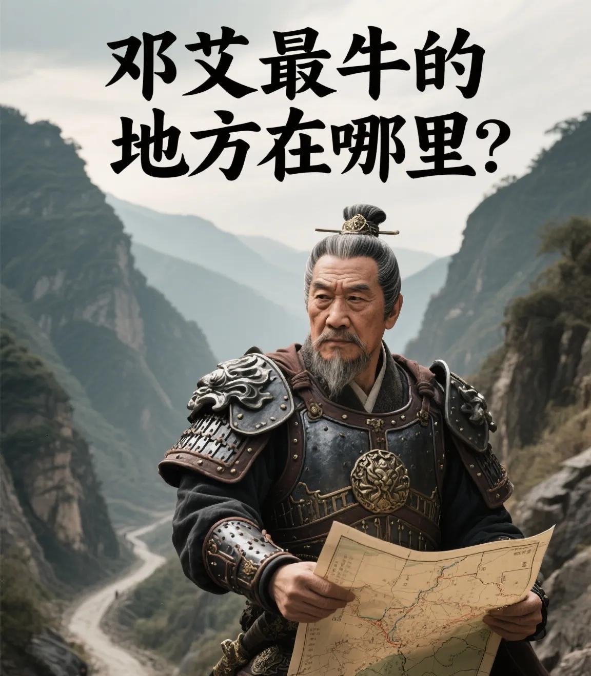邓艾最牛的地方在哪里？
绵竹雪野溅起的血花还未凝结，成都的降幡已在风中飘扬。当钟