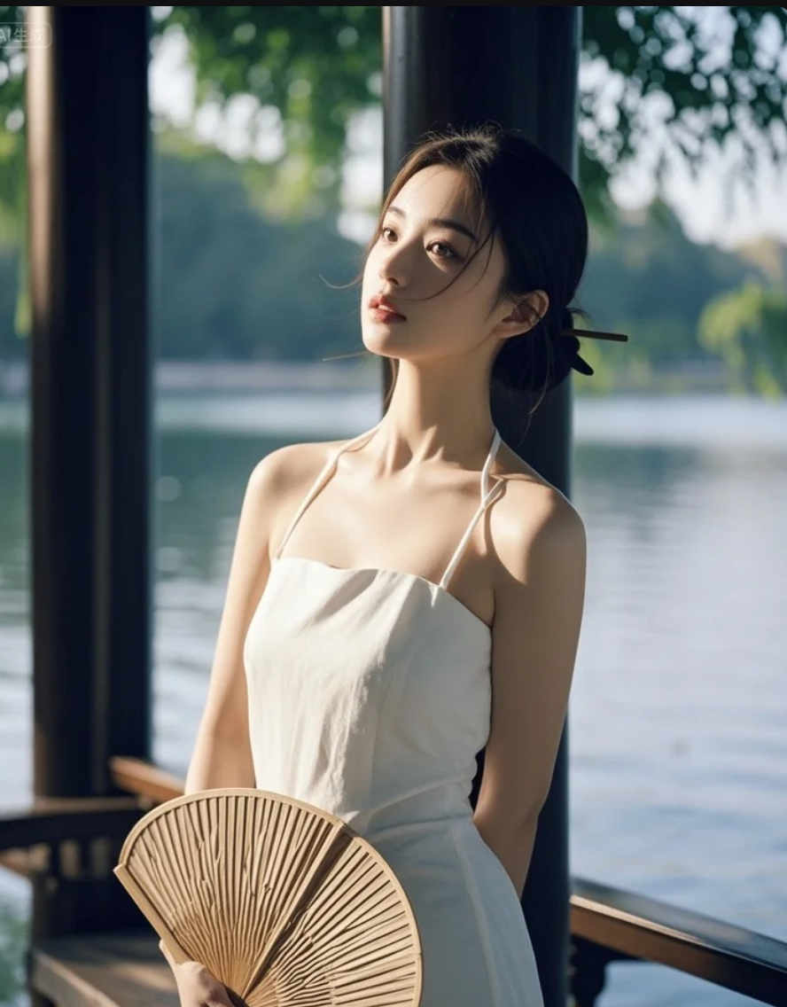 她的存在，是对“静美”最好的诠释