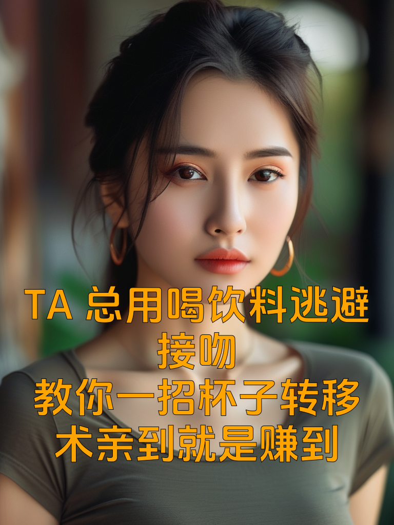 TA总用'喝饮料'逃避接吻？教你一招'杯子转移术'，亲到就是赚到！