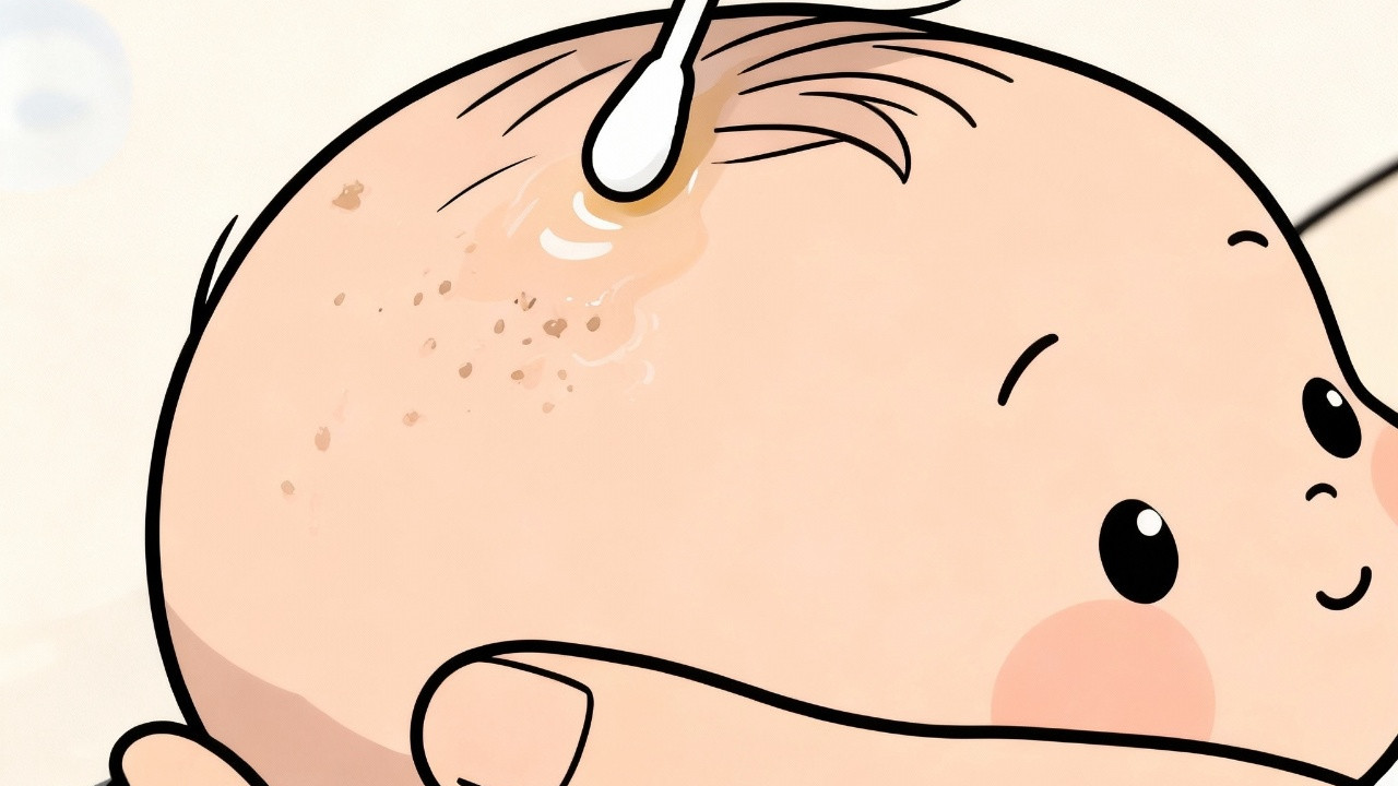 轻松告别宝宝头垢，新手爸妈看过来