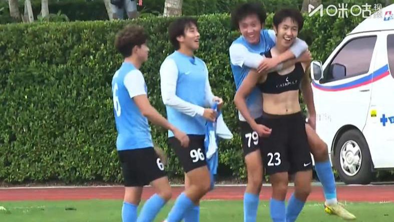 朱鹏宇小毛缺阵，大连U21照样霸气冲乙！黄山+彭顺杰具备中超实力，水哥安心退役