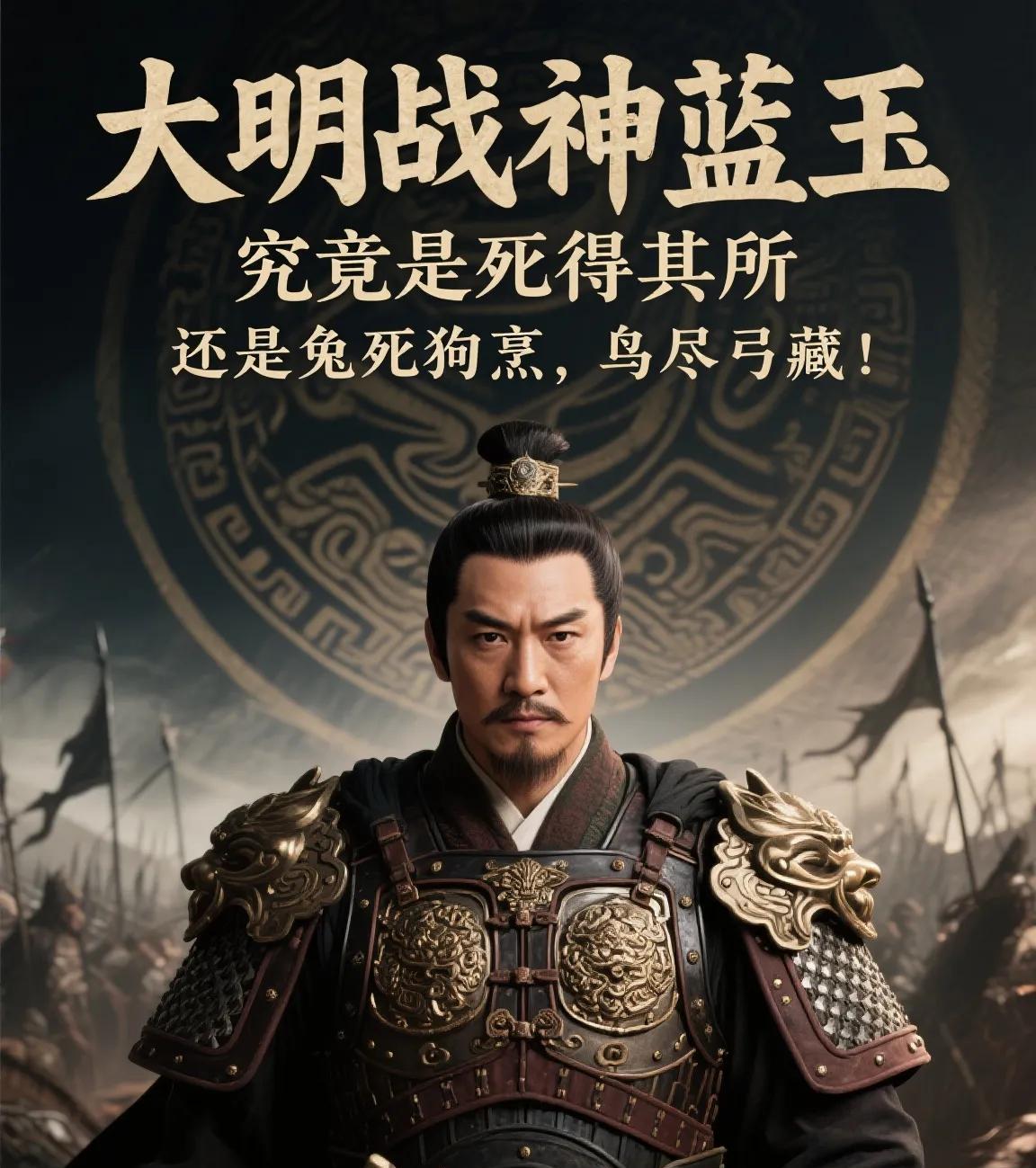 大明战神蓝玉，究竟是死得其所，还是兔死狗烹，鸟尽弓藏！
一、从放牛娃到