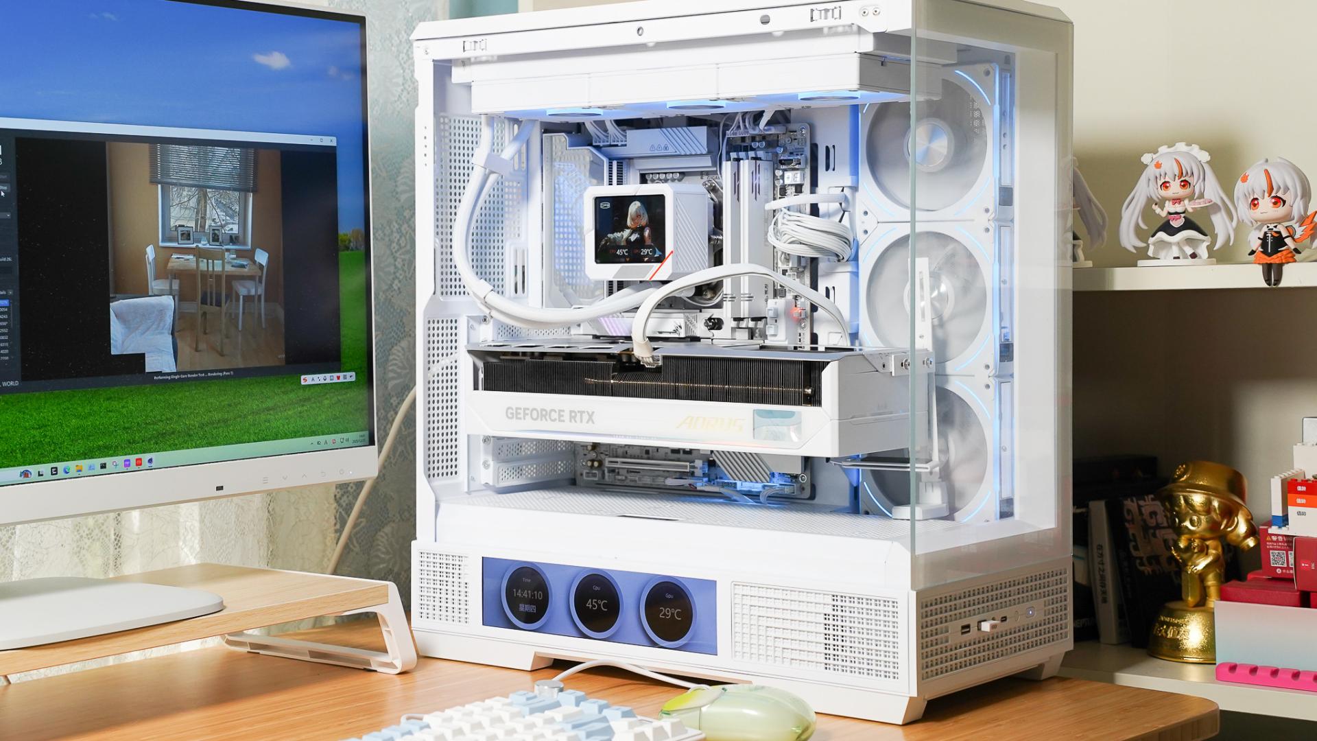 X3D 2.0来了, 游戏与生产力双提升! 技嘉X870E X3D超级冰雕主板实测