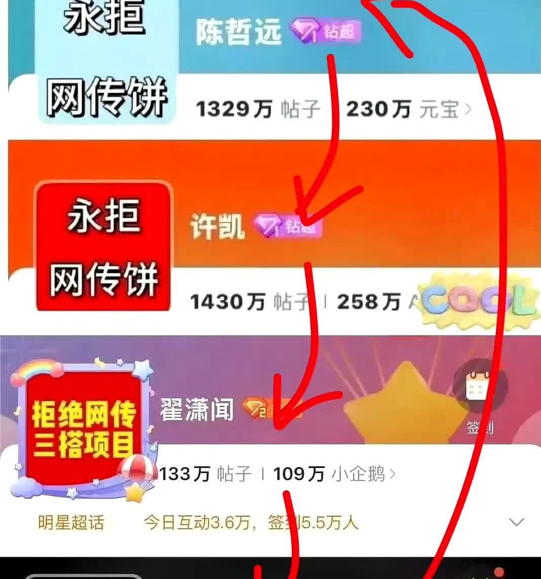 男明星粉丝们都忙着永拒网传饼[捂脸]这让那些连饼都没有的可怎么过呢？[恐惧]