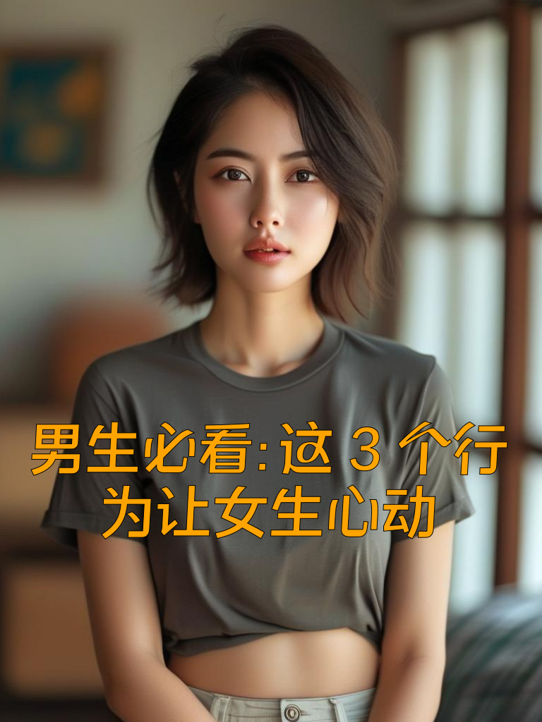 男生必看：这3个行为让女生心动