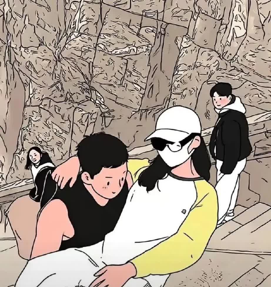 家人们谁懂啊！
安徽一女子瞒着老公去泰山旅游，花500元找帅哥陪爬，本以为开启