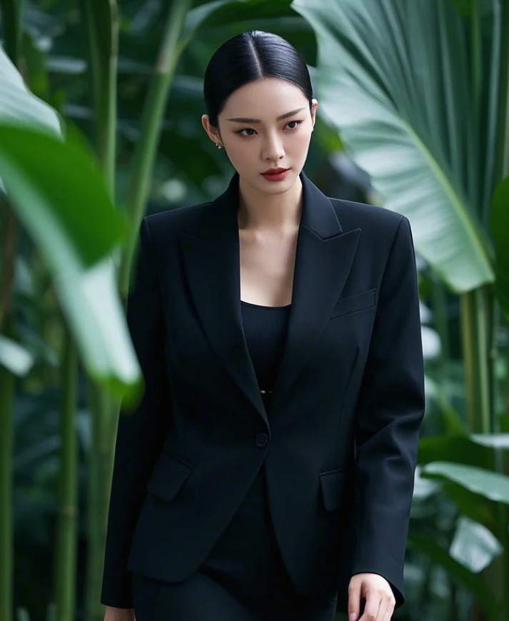 连光影都偏爱的颜值，这组照片美得太过分