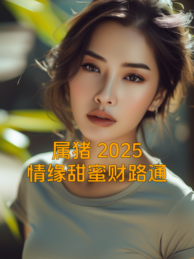 属猪2025：情缘甜蜜财路通