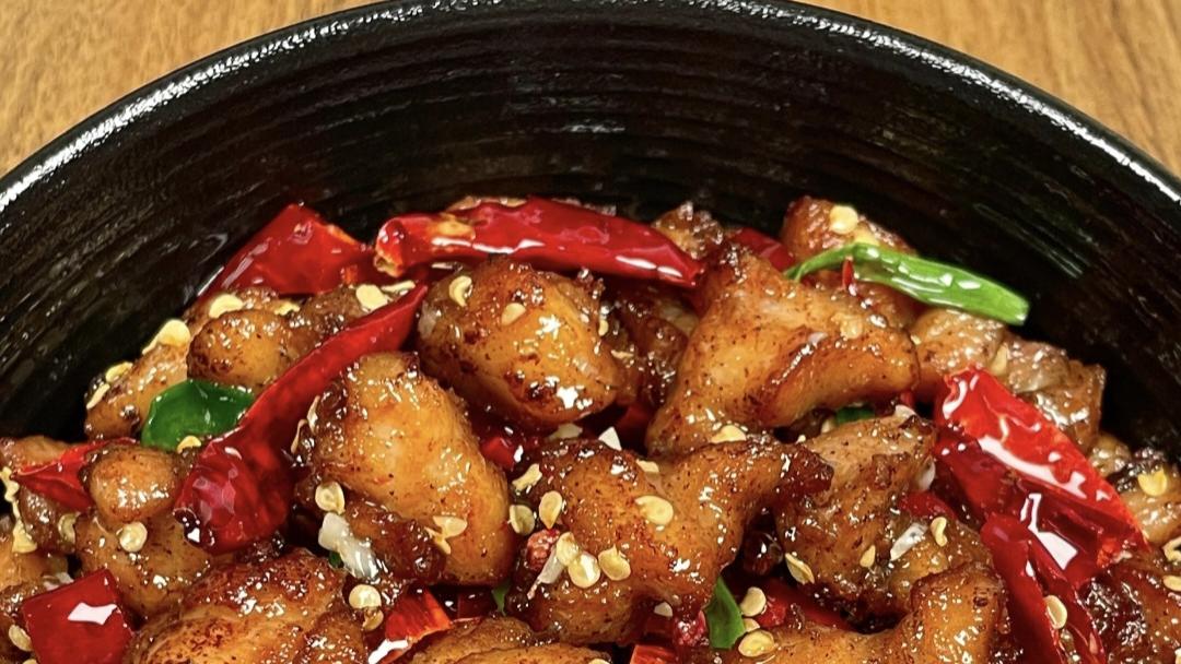 鲜香麻辣的辣子鸡丁