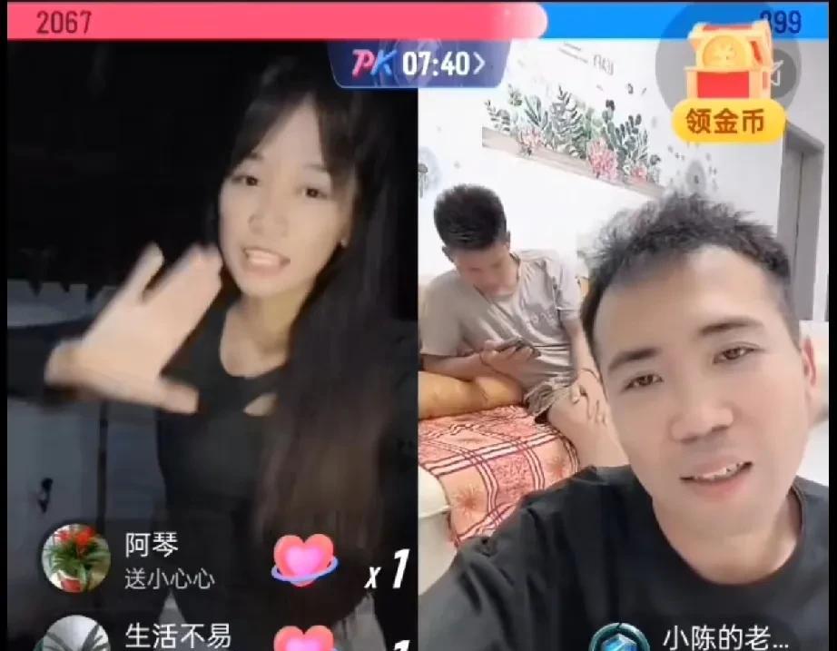 小陈直播时喊冤：“我从没主动跟粉丝们要过礼物！”
可每次PK时，他都扯着嗓子喊：