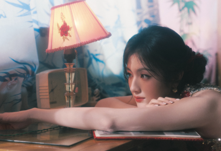 李兰迪的春晚妆造，这感觉如何，超nice！