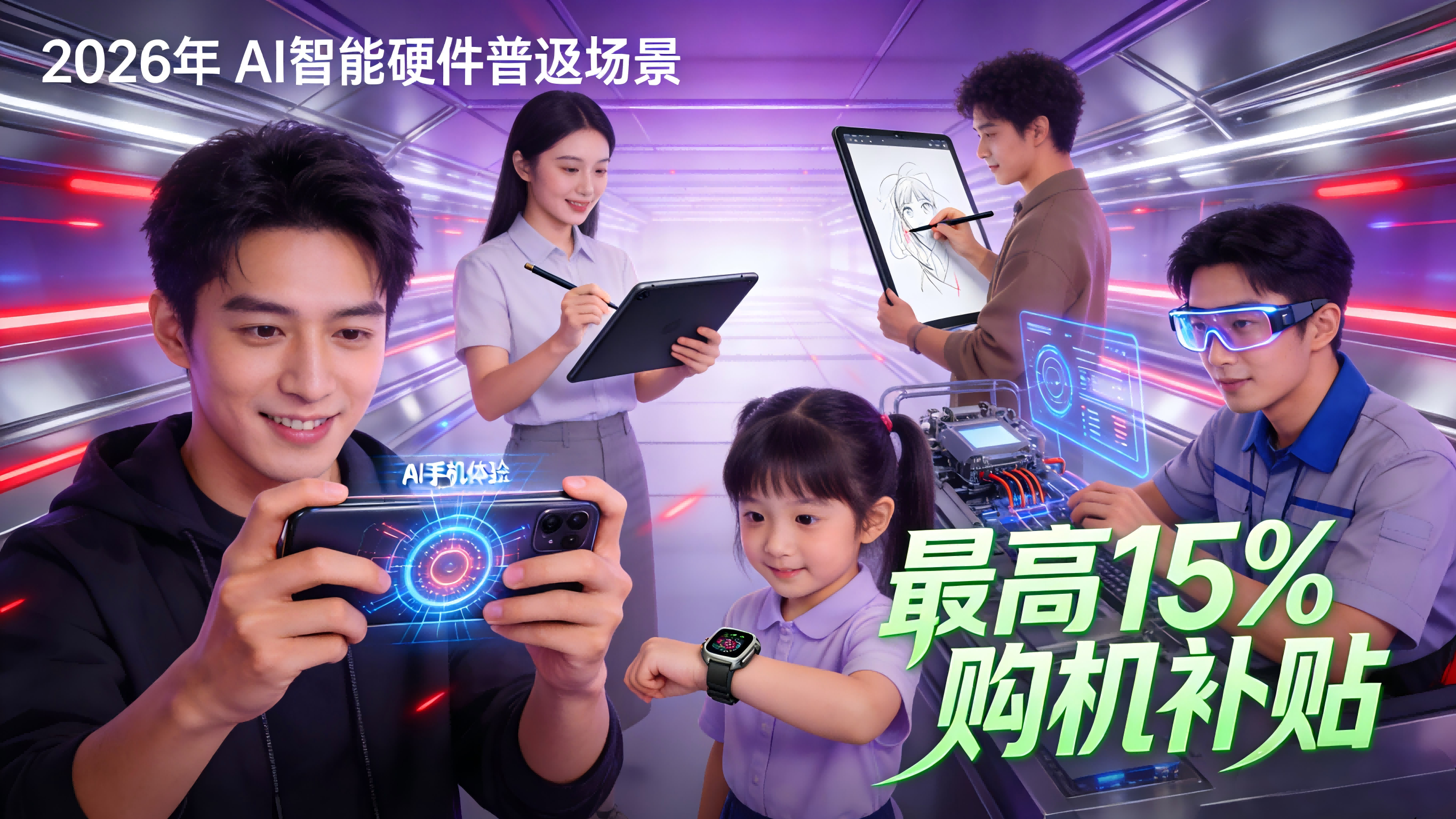 2026AI 穿戴普及大年实锤！