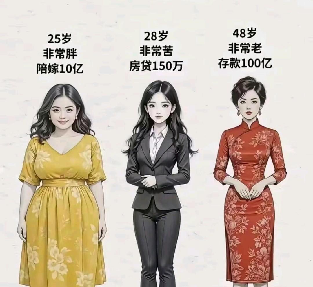 我觉得48岁的和我很般配，年龄都不小！