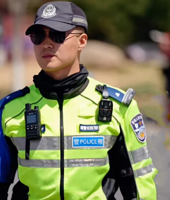 河南洛阳最帅交警也上线了！他身高1.83米，在北京仪仗队服役5年，长脸型，五官端
