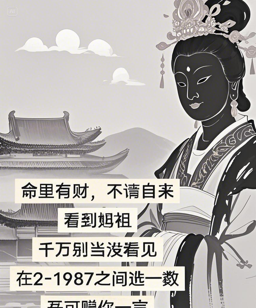 妈祖娘娘保佑所有好心人，一生平安健康快乐幸福美满