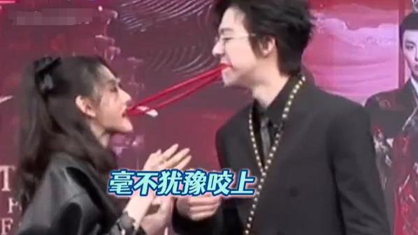 宋祖儿刘宇宁嘴对嘴咬圈，接下来宋祖儿的反应，网友笑出鹅叫声