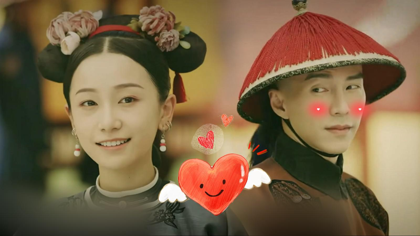 乾隆围场打猎时，被两只猛虎袭击，侍卫救了乾隆的命，乾隆喘息着，感激地看着这个侍卫