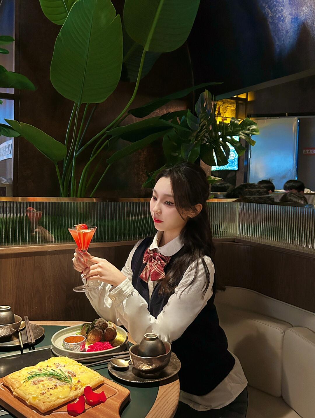 我是永远不会放弃带crush来这家的…！